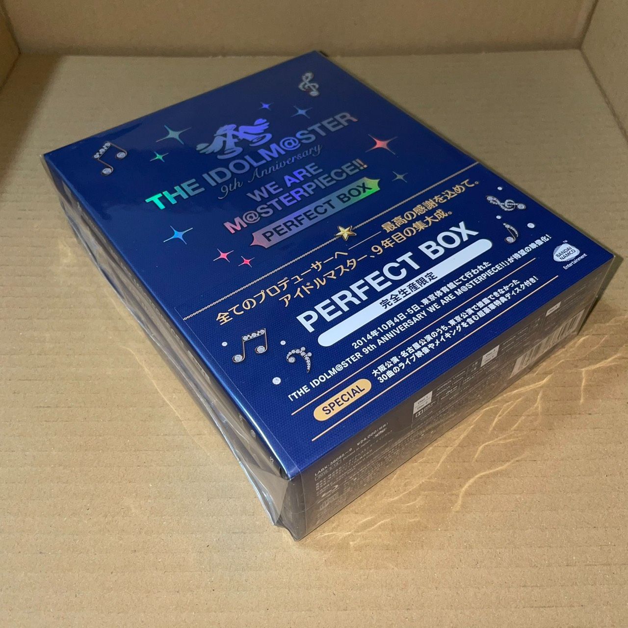THE IDOLM STER 9 th Anniversary WE ARE M !! PERFECT BOX 完全生産 盤 -26400