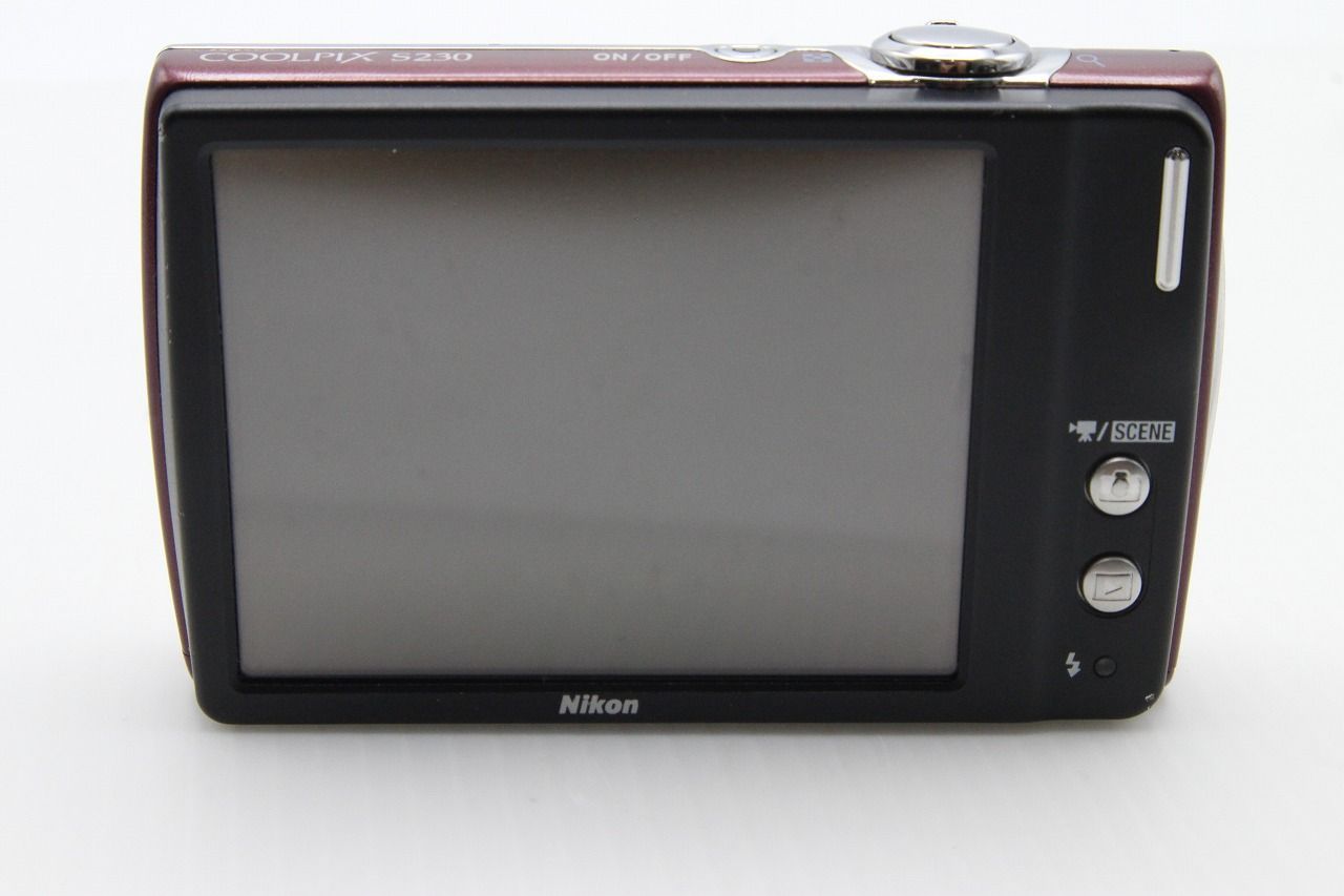 良品 Nikon ニコン COOLPIX S230 コンパクトデジタルカメラ パープル