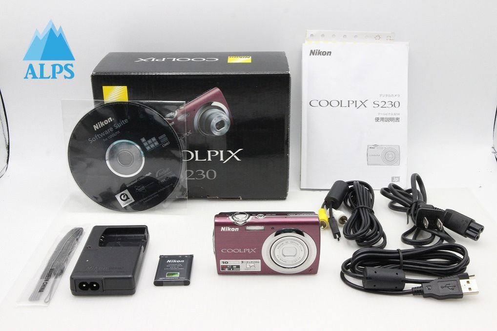 Nikon coolpix S230 （良品） 良品 Nikon ニコン COOLPIX S230 コンパクトデジタルカメラ パープル