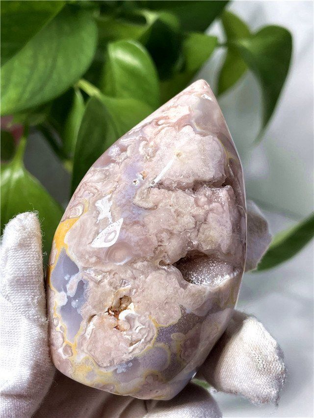 ☆超綺麗☆天然（メノウ 瑪瑙）メノウジオード原石YT8Y3/41Y58A - メルカリ