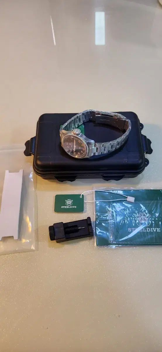 STEELDIVE スティールダイブ パイロット ウォッチ フルセット