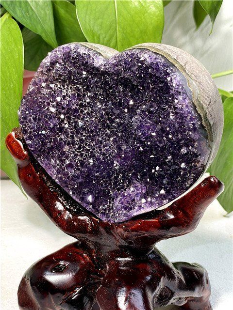  AAA級ウルグアイ産天然アメジストドーム原石YT8G3 235G53A 飾り小物 置物 インテリア小物