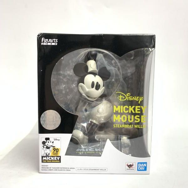 中古】未開/箱ｲﾀﾐ フィギュアーツZERO ミッキーマウス STEAMBOAT