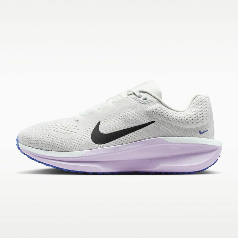 ナイキ ランニングシューズ レディース NIKE エア ウィンフロー11 ローカット ひも靴 ロードラン トレーニング ウォーキング スニーカー レディースシューズ ホワイト パープル AIR WINFLO 11 FJ 9510 112