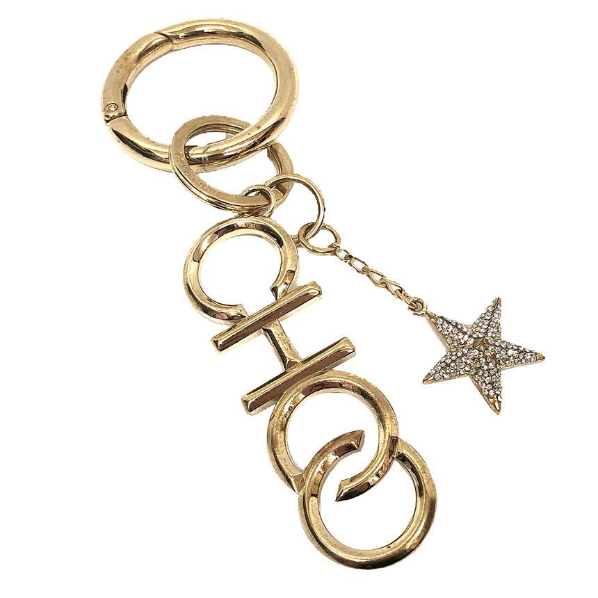 JIMMY CHOO ジミーチュウ キーホルダー キーリング チャーム 星 スター