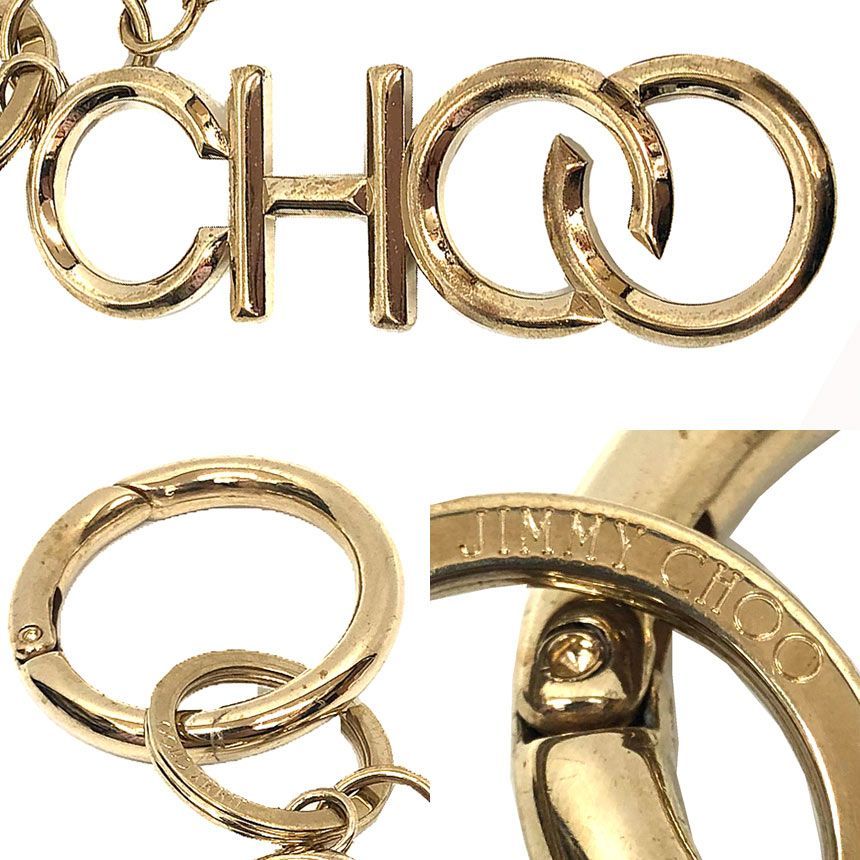 JIMMY CHOO ジミーチュウ キーホルダー キーリング チャーム 星 スター