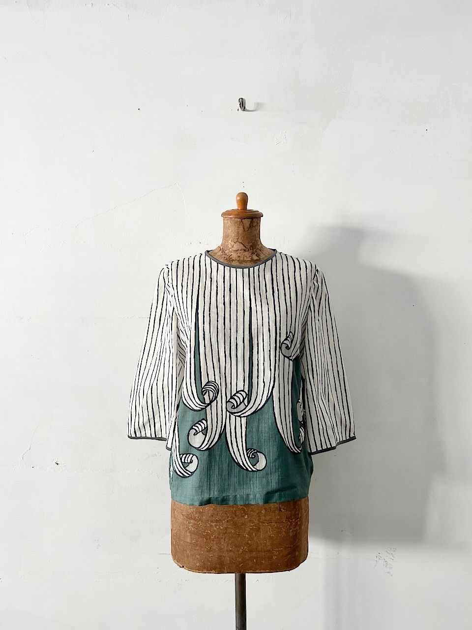 美品】mina perhonen swing コットンシルク ブラウス サイズ38 京都店