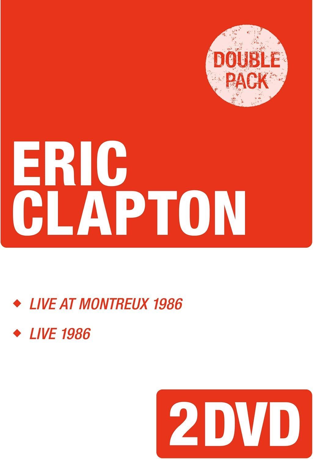2 DVD エリック クラプトン ライヴ インバーミンガム アット モントルー ダブルパック シリーズ