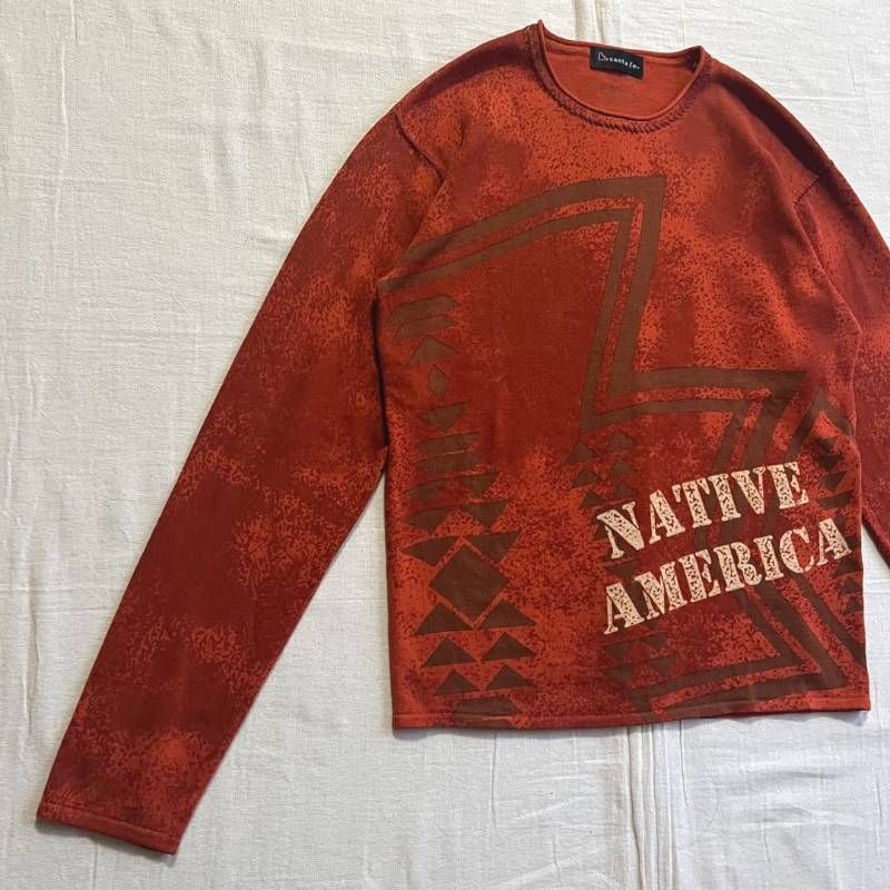 ＧＯＤ　santa fe 3D刺繍ロゴ ウールニットプルオーバー 肉厚 GOD santa fe 3D刺繍ロゴ ウールニットプルオーバー 肉厚 GOD様専用