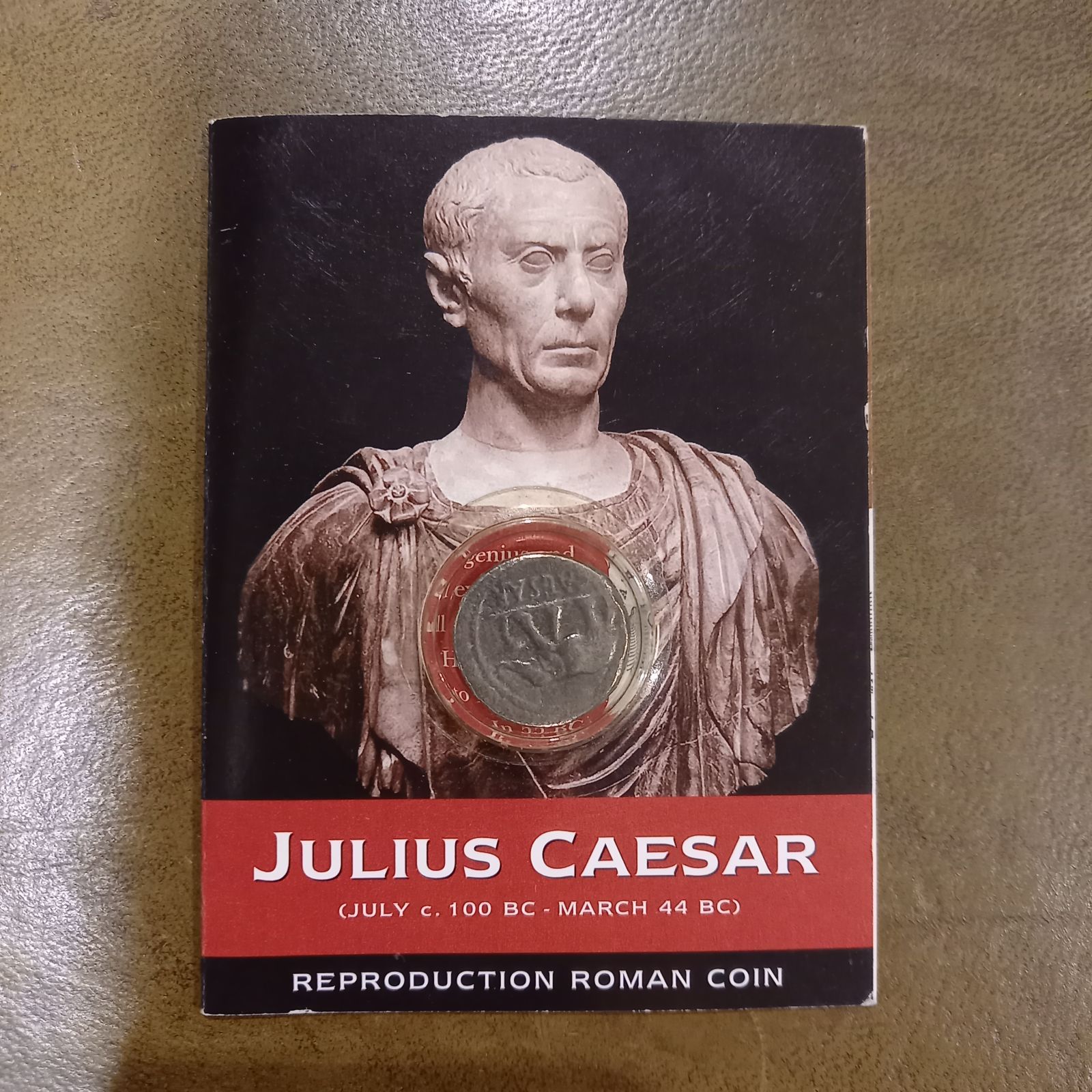 古代ローマコインのレプリカ カエサル 象のコイン