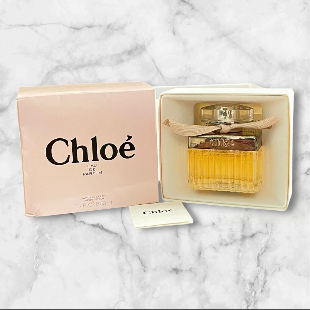 クロエ オードパルファム 50ml 箱付き 香水 Chloe 正規品 - メルカリ