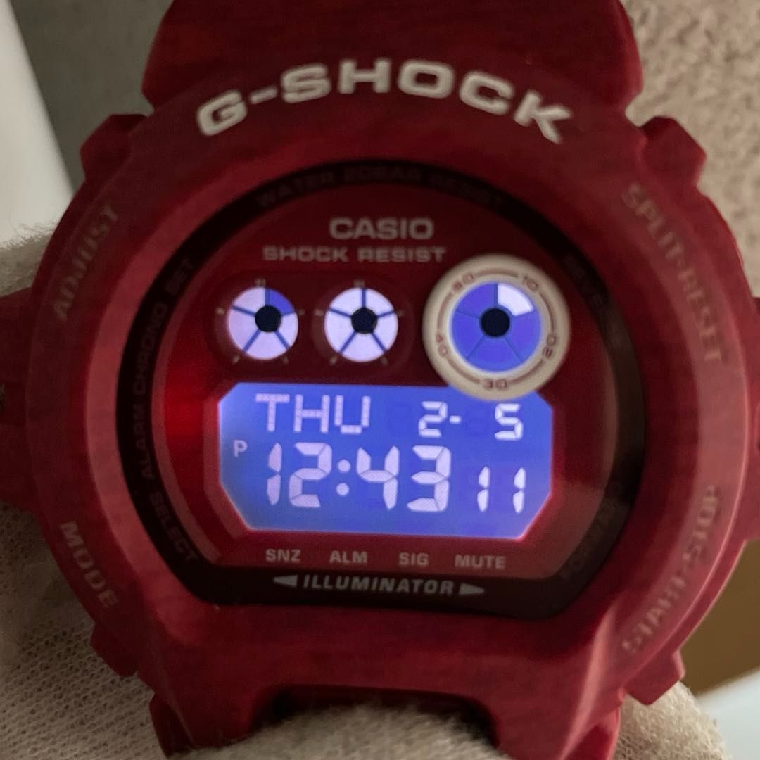 GD-X6900HT-4JF ヘザードカラー レッド CASIO カシオ G-SHOCK G