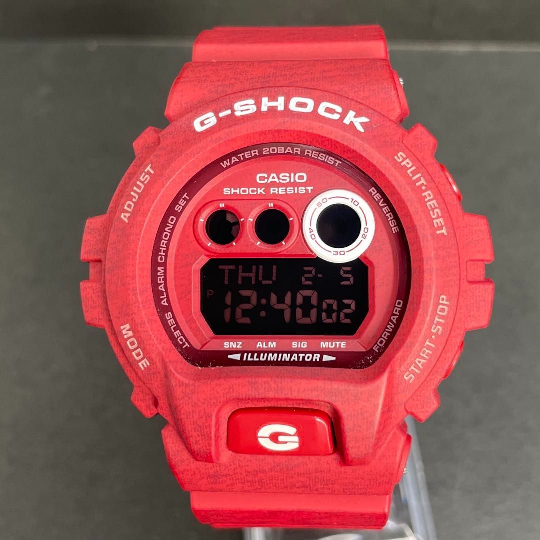 GD-X6900HT-4JF ヘザードカラー レッド CASIO カシオ G-SHOCK G