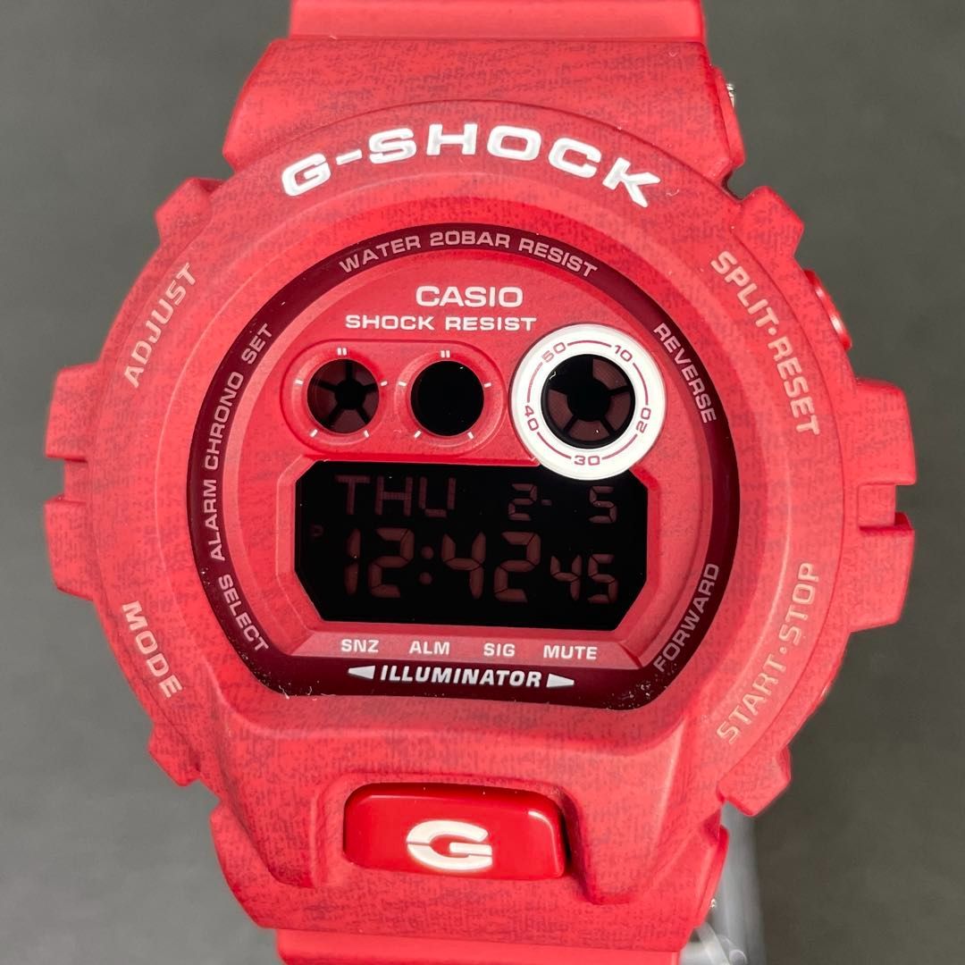 GD-X6900HT-4JF ヘザードカラー レッド CASIO カシオ G-SHOCK G
