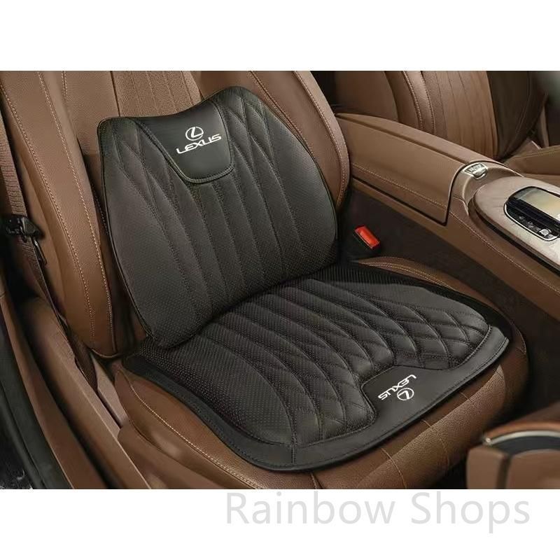 レクサス ブラックシートクッション 車用 シートカバー ナッパ レザー