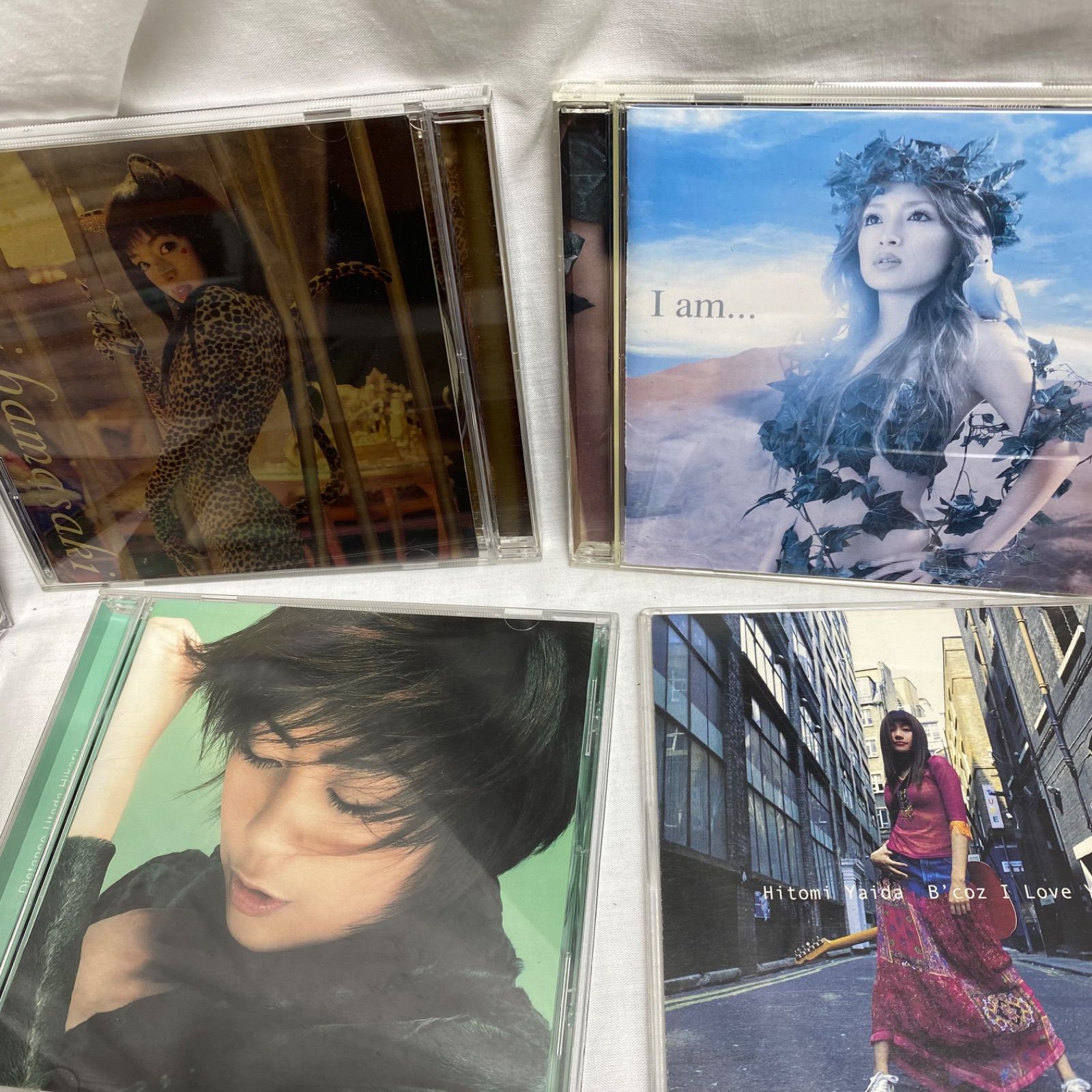 CDアルバムシングル 9枚セット 浜崎あゆみ 宇多田ヒカル TUBE 大黒摩季