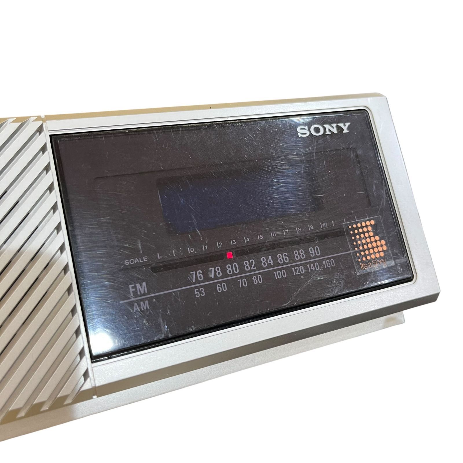 ジャンク○ SONY/ソニー○ FM AM 2バンド デジタル クロック ラジオ