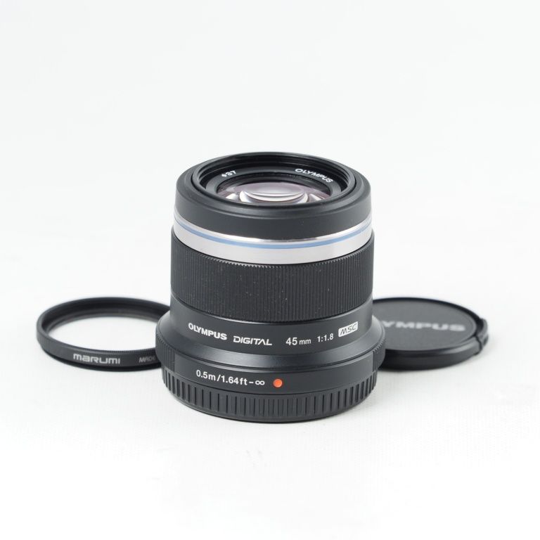 OLYMPUS 単焦点レンズ M.ZUIKO DIGITAL 45mm F1.8 ブラック オリンパス