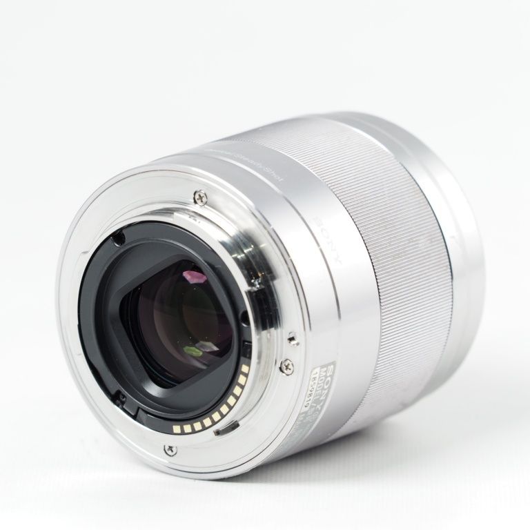 SONY E 50mm F1.8 OSS SEL50F18 シルバー ソニー Eマウント 単焦点