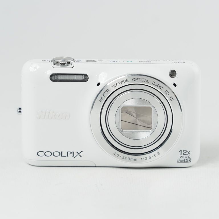 Nikon デジタルカメラ COOLPIX S6600 ナチュラルホワイト S6600WH