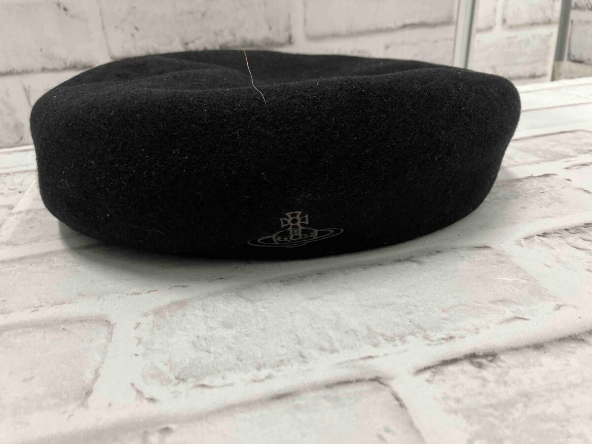Vivienne Westwood／26-041-69840／ベレー帽／ウール／ブラック