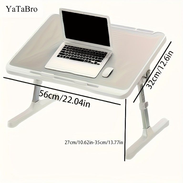 多機能】折りたたみ式 ラップトップデスク ベッドテーブル カード