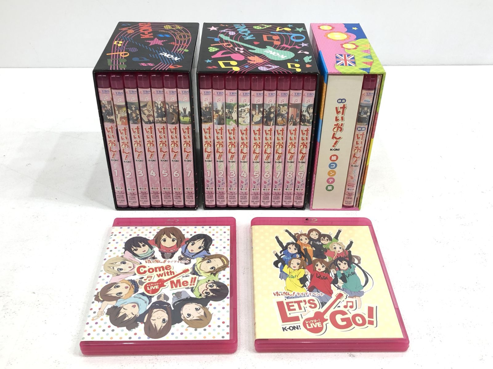 けいおん blu-ray 1期 2期 劇場版 ライブ T 309-3004