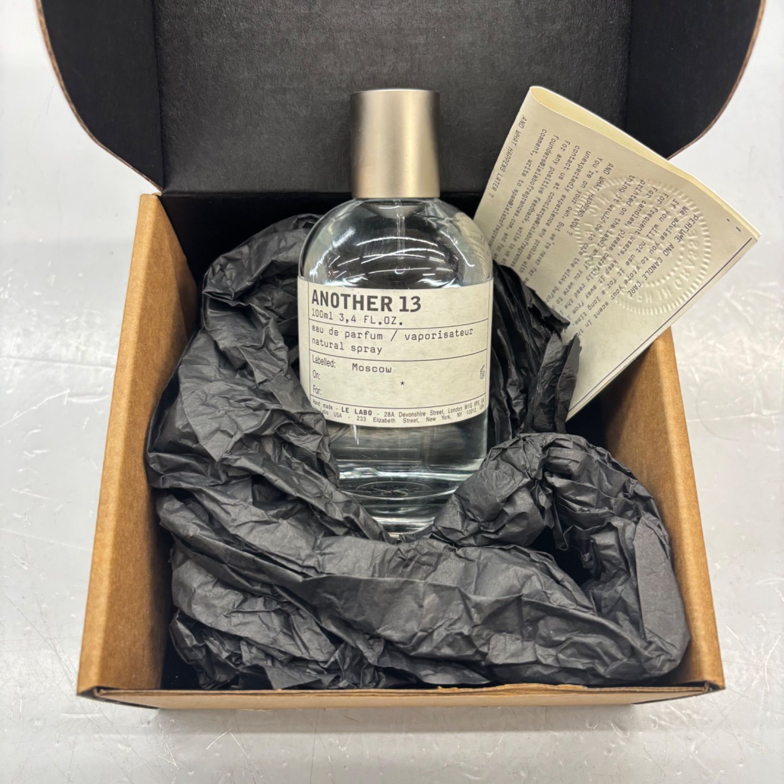 LE LABO ル ラボ ANOTHER 13 アナザー 13 オードゥ パルファム 100ml