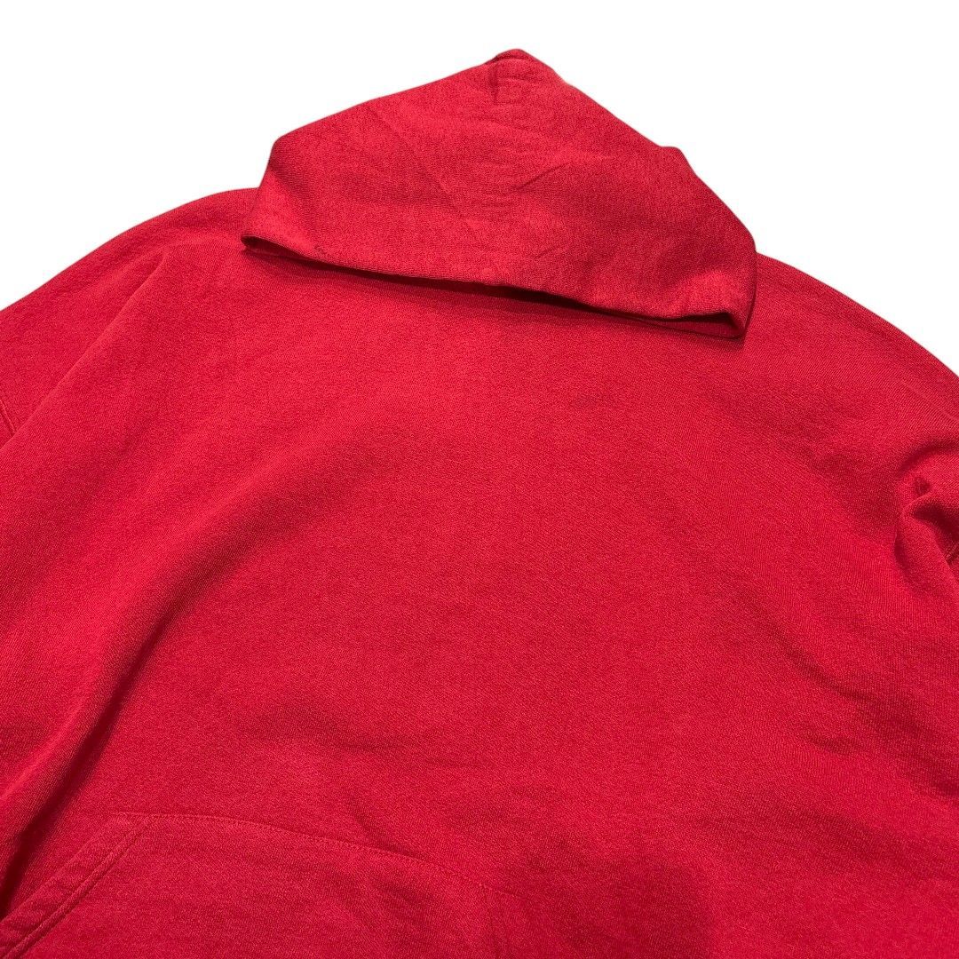 90s 00s Russell Athletic フーディ パーカー 無地 短丈 USA製