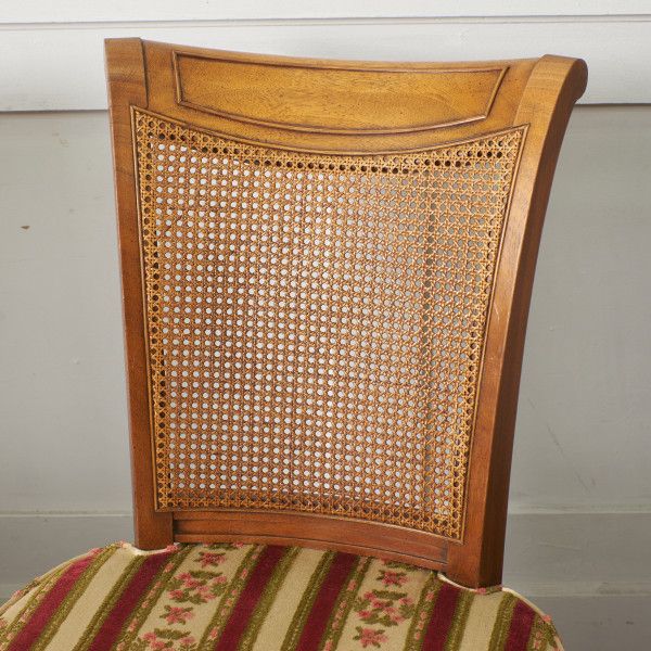 1019【ダイニングチェア】DREXEL　HERITAGE　FRANCESCA 定75万〜 4脚セット DREXEL HERITAGE サイドチェア フランチェスカ