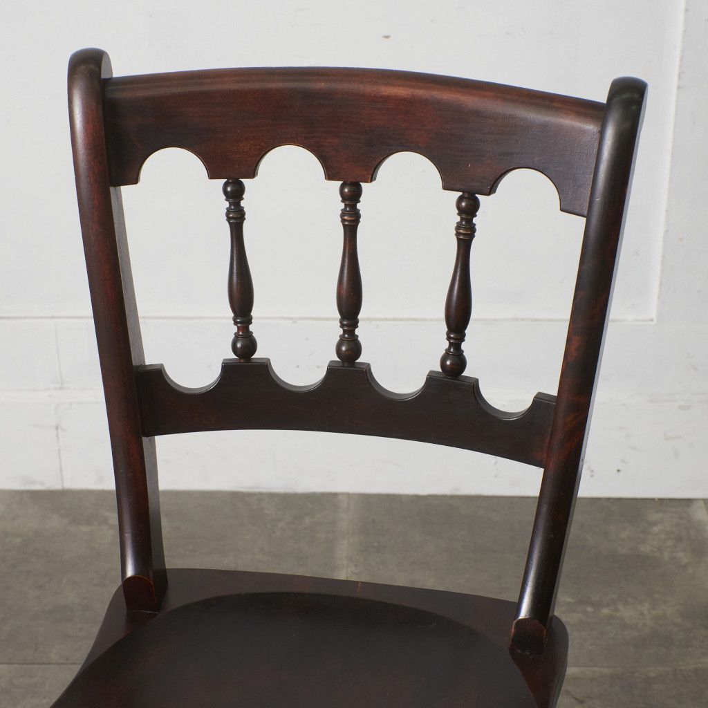 アンティーク 松本民芸家具 B型ワイコムチェア ミズメザクラ材 古家具 無垢材 定価10万 松本民芸家具 #49A型 ワイコムチェア ミズメザクラ 無垢材