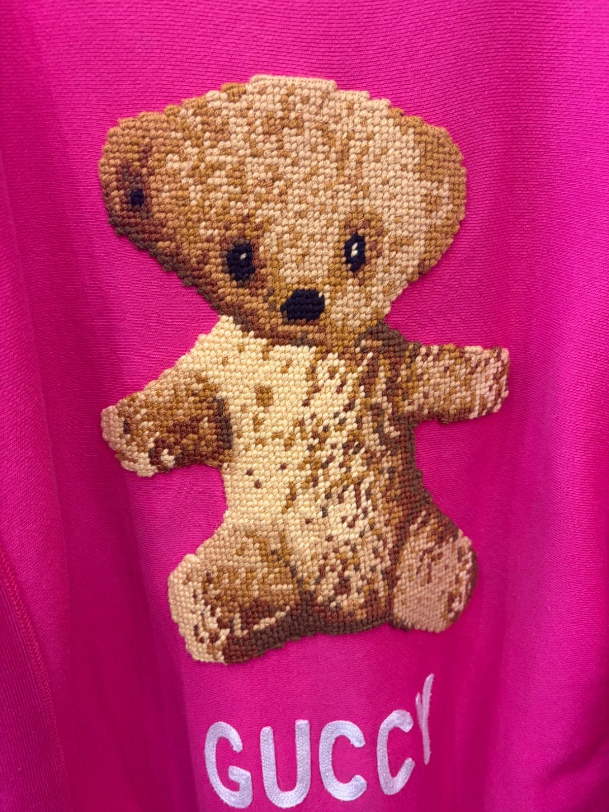 ☆NA05217 GUCCI グッチ テディベア エンブロイダリー スウェット