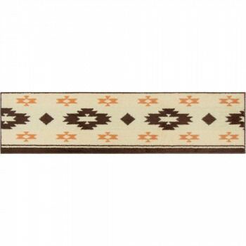 カキウチ ズレSTRONG キッチンマット180 cm キリム アイボリー 45 180