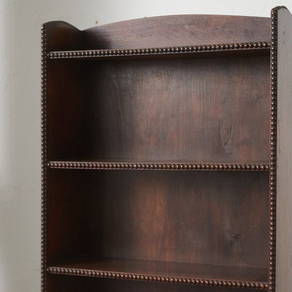 英国 クラシック オープンシェルフ オーク 楢 ブックケース 飾り棚