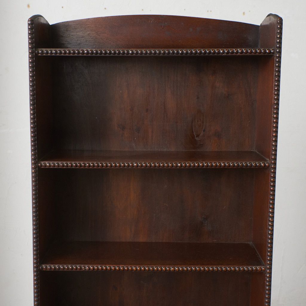 英国 クラシック オープンシェルフ オーク 楢 ブックケース 飾り棚