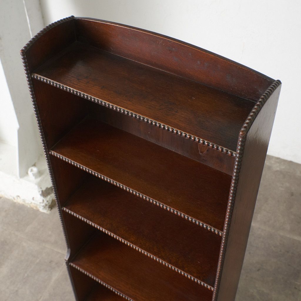 英国 クラシック オープンシェルフ オーク 楢 ブックケース 飾り棚