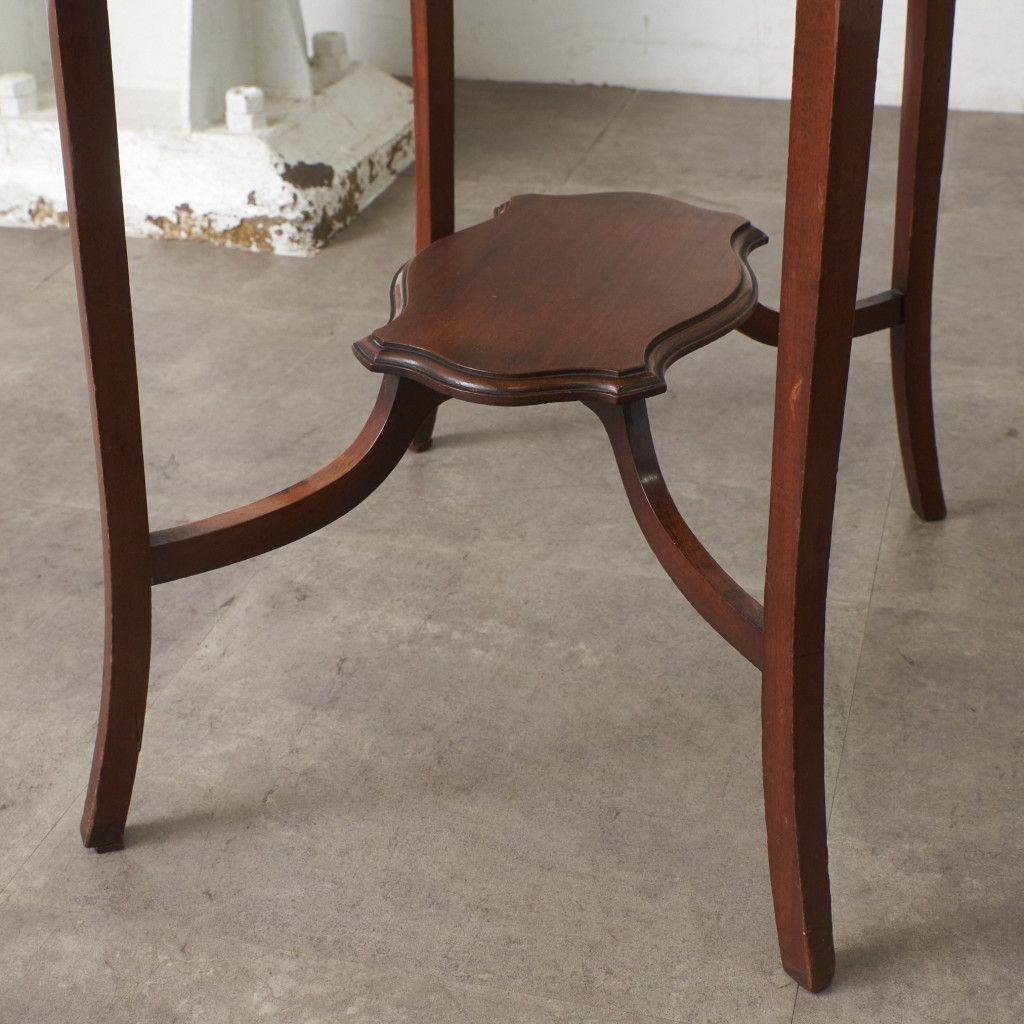 英国 アンティーク オケージョナル テーブル マホガニー 木製 サイド