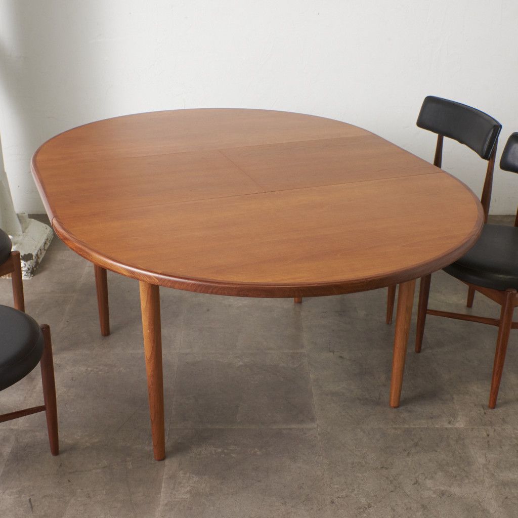 G-PLAN エクステンション ラウンドテーブル 拡張 チーク ジープラン