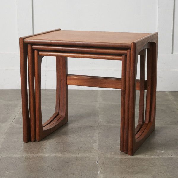 G-PLAN Quadrille ネストテーブル ヴィンテージ チーク 英国