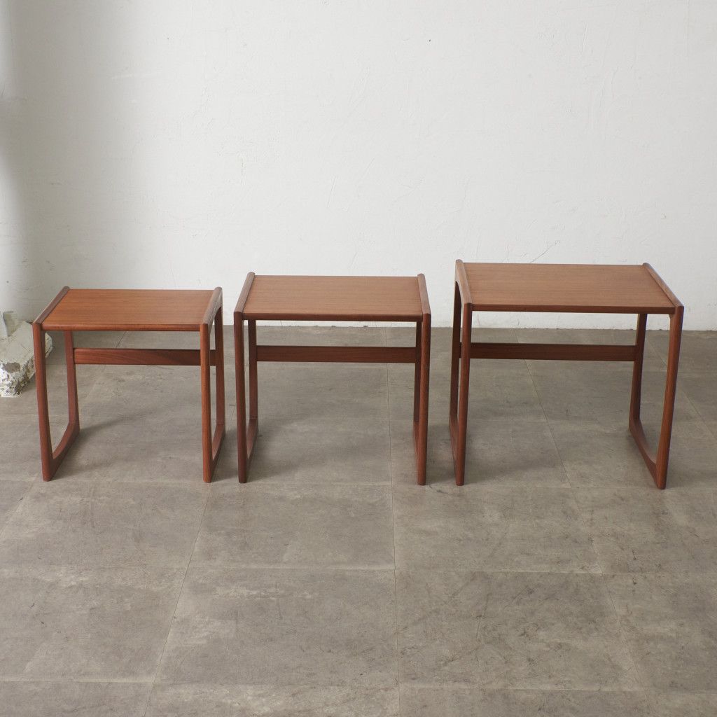 G-PLAN Quadrille ネストテーブル ヴィンテージ チーク 英国