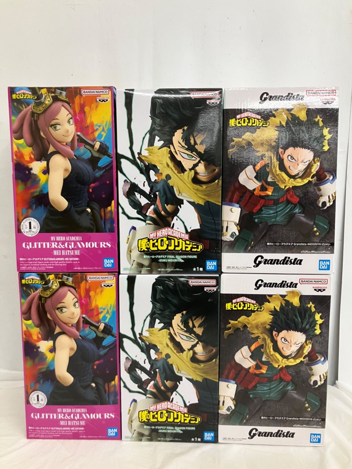 未開封 僕のヒーローアカデミア 発目明 緑谷出久 フィギュア まとめ 3