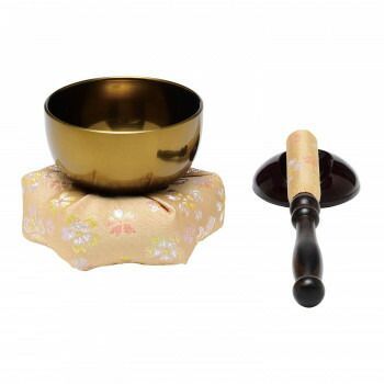 かのんりんセット りん2.0寸|りん棒4.0寸 六角布団2.5寸クリーム|抹茶 59 g