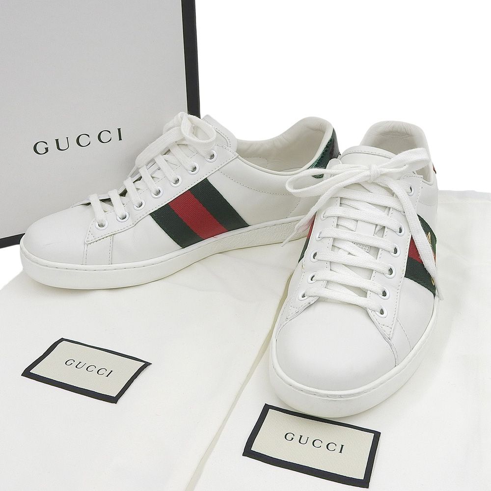 本物保証】 箱・布袋付 超美品 グッチ GUCCI シェリーライン