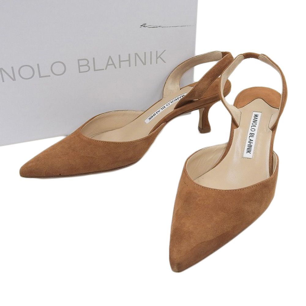 本物保証】 箱付 超美品 マノロブラニク Manolo Blahnik ピンヒール