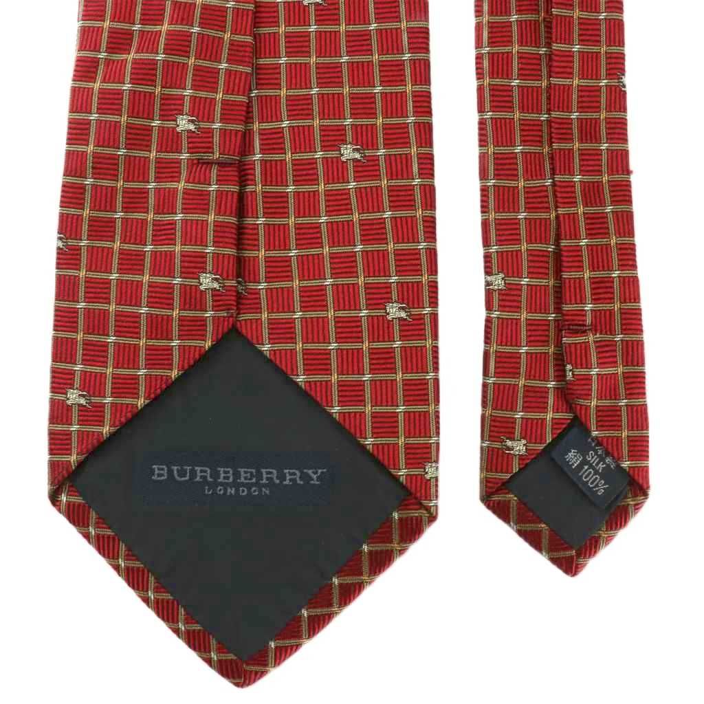 バーバリー ロンドン BURBERRY LONDON ネクタイ 絹 シルク ワイドタイ