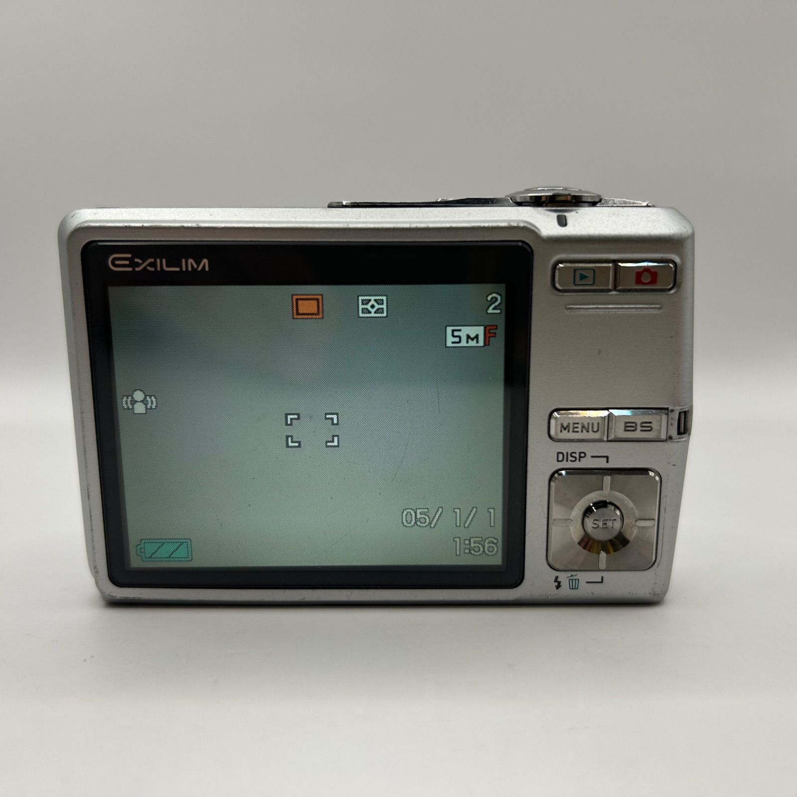 CASIO EXILIM EX-Z500 シルバー カシオ エクシリム デジカメ - メルカリ