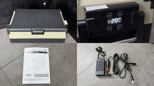 車載冷蔵庫 【中古】EENOUR イーノウ S42 42L 急速冷凍 2室独立