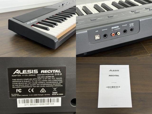 美品 88鍵 電子ピアノ 【中古】動作保証 ALESIS アレシス RECITAL