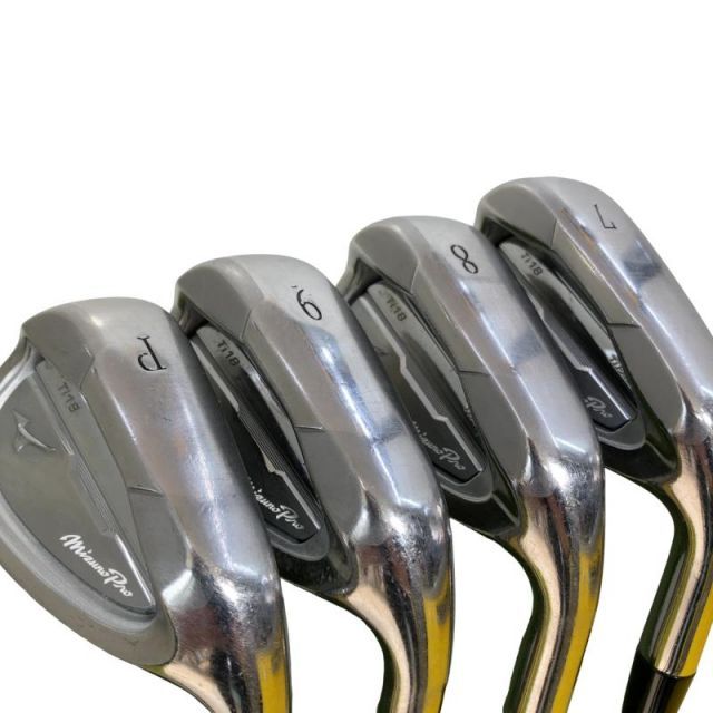 中古】 ミズノ Mizuno Pro Ti18 5S アイアンセット IR リシャフト