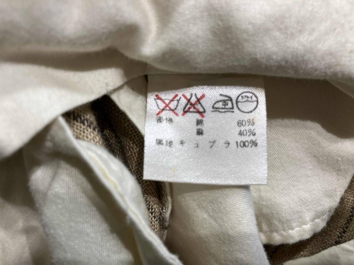 ISSEY MIYAKE MEN 80s/筆タグ リネン混パンツ べージュイッセイミヤケ